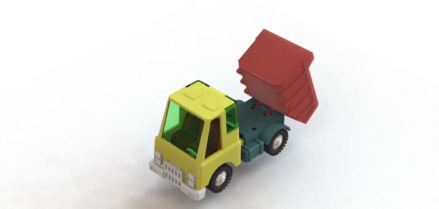 自动倾卸卡车077